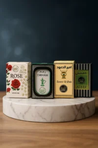 ack of 3 Attar Perfumes – 6ml Roll-On Bottles – Alcohol-Free Fragrance for Men & Women